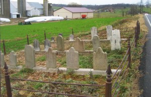 Roadside Cemetery; Brubaker Cemetery, Elizabeth Twp., Lancaster County