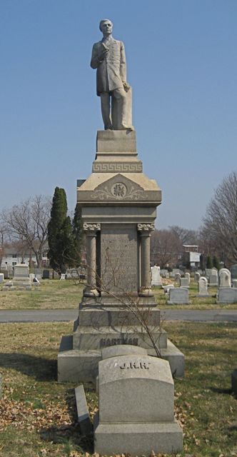J. Harry Hartman, Monument, Lancaster Cemetery, Lancaster, Pennsylvania